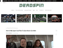 Tablet Screenshot of deadspin.com